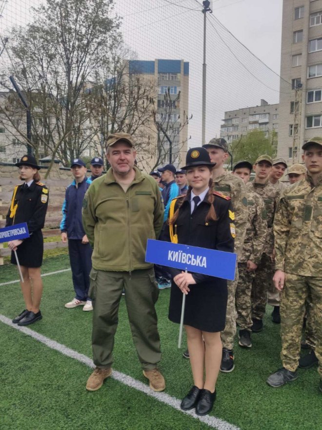 Бориспільські юнаки змагалися на Всеукраїнській спартакіаді допризовної молоді