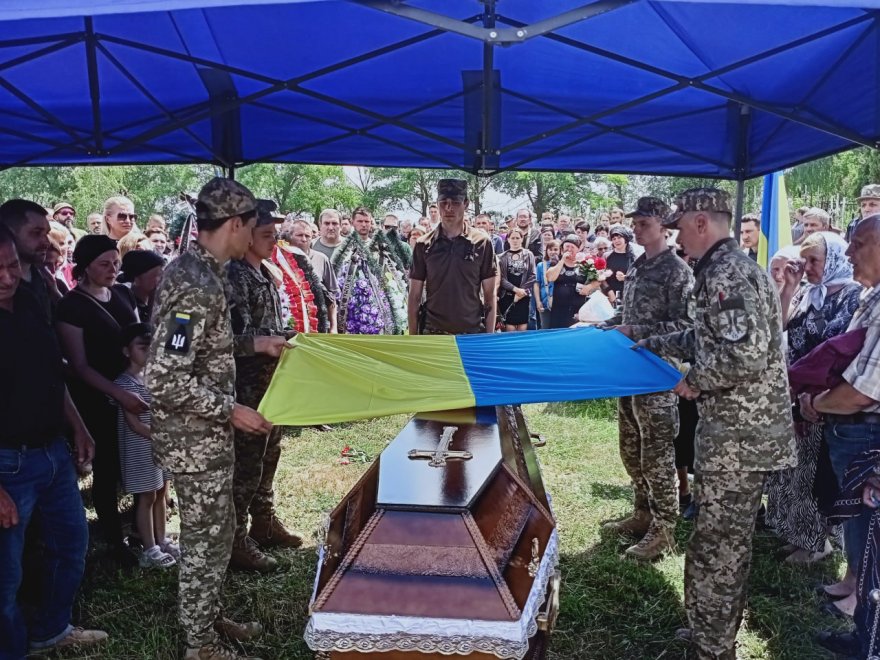 Громада провела в останній шлях Володимира Дем’яненка Громада провела в останній шлях Володимира Дем’яненка