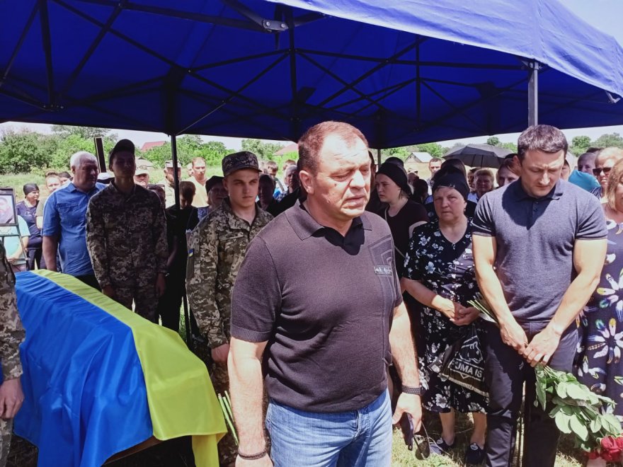 Громада провела в останній шлях Володимира Дем’яненка Громада провела в останній шлях Володимира Дем’яненка