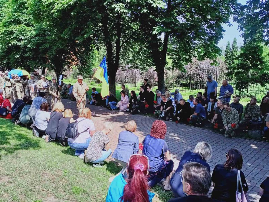 Бориспіль провів в останній шлях пілота Дмитра Кривенка Бориспіль провів в останній шлях пілота Дмитра Кривенка
