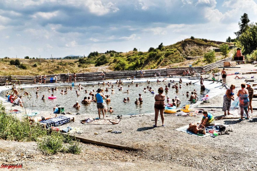 Українське мертве море: Солотвинські водойми Українське мертве море: Солотвинські водойми