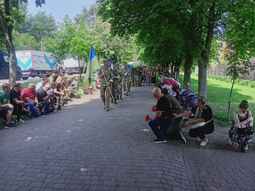 Бориспіль провів в останній шлях Олександра Руденко Бориспіль провів в останній шлях Олександра Руденко