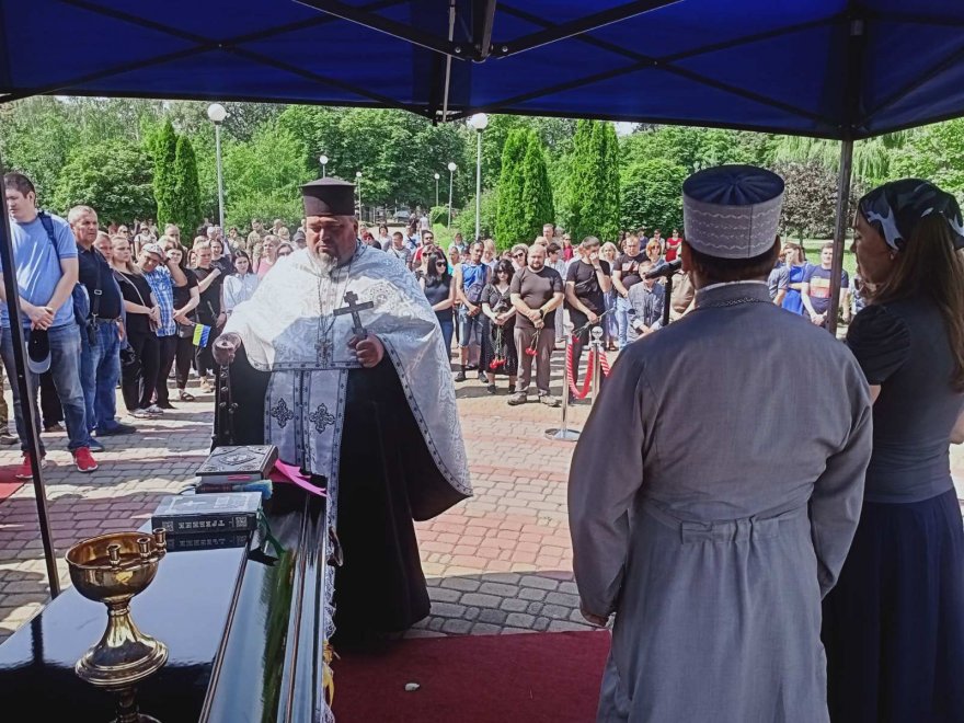 Бориспіль провів в останній шлях Олександра Руденко Бориспіль провів в останній шлях Олександра Руденко