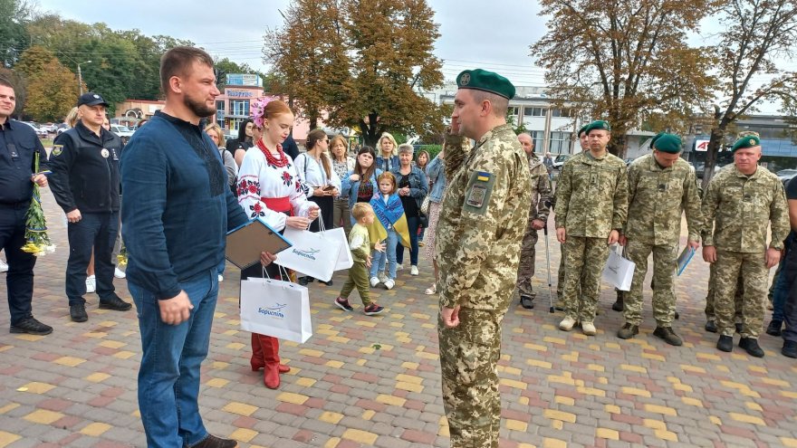 У Борисполі відзначили День захисників і захисниць України У Борисполі відзначили День захисників і захисниць України