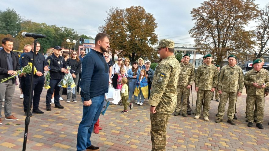 У Борисполі відзначили День захисників і захисниць України У Борисполі відзначили День захисників і захисниць України