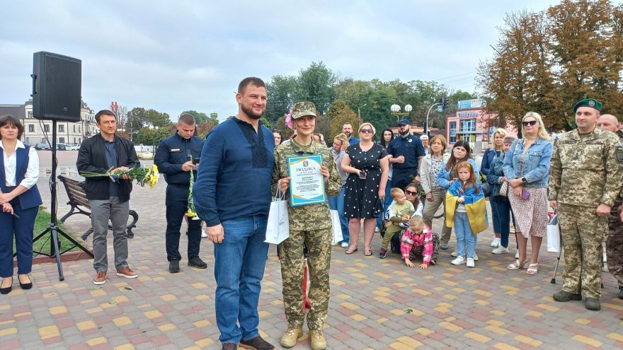 У Борисполі відзначили День захисників і захисниць України У Борисполі відзначили День захисників і захисниць України
