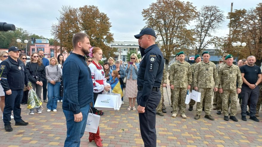У Борисполі відзначили День захисників і захисниць України У Борисполі відзначили День захисників і захисниць України