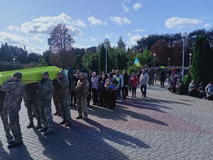 Бориспіль провів в останній шлях Володимира Нікітченка та Артема Винника