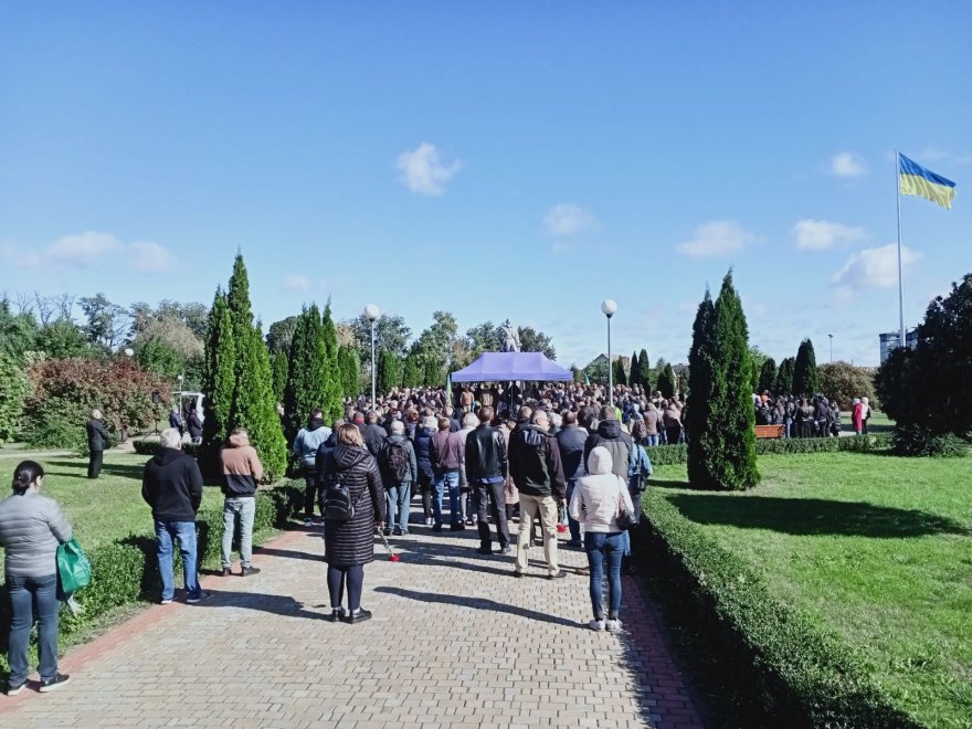 Бориспіль провів в останній шлях Володимира Нікітченка та Артема Винника