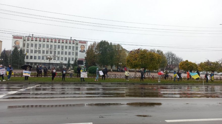 Активісти Борисполя — за допомогу ЗСУ. Які результати дводенних баталій?