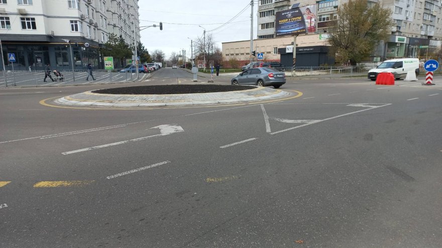 У Борисполі зроблять ще одну кругову розв’язку — на перехресті Шевченка та Європейської