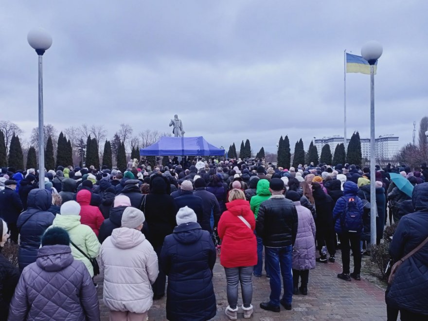 В останній шлях Бориспіль провів Сергія Пономарьова