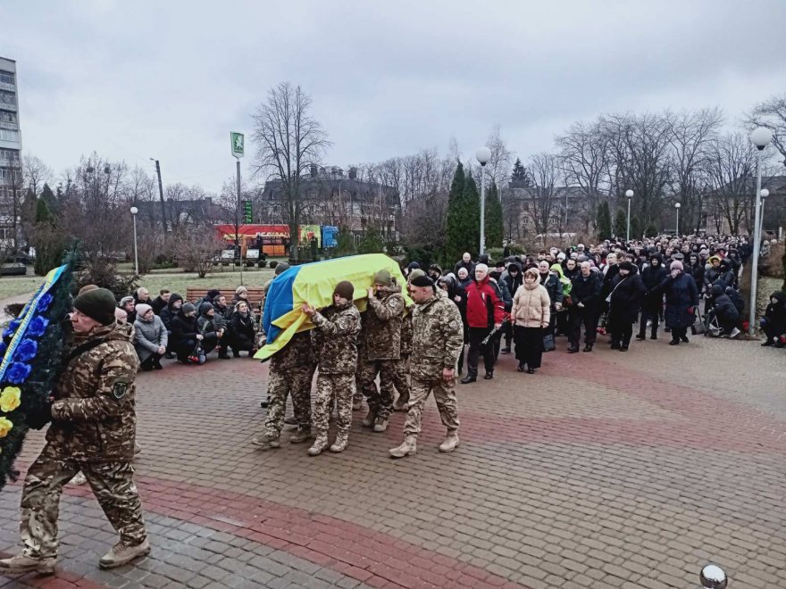 В останній шлях Бориспіль провів Сергія Пономарьова