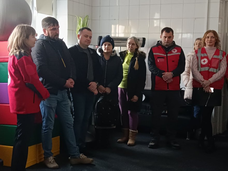Червоний Хрест відкрив у Борисполі тренажерну залу для ВПО