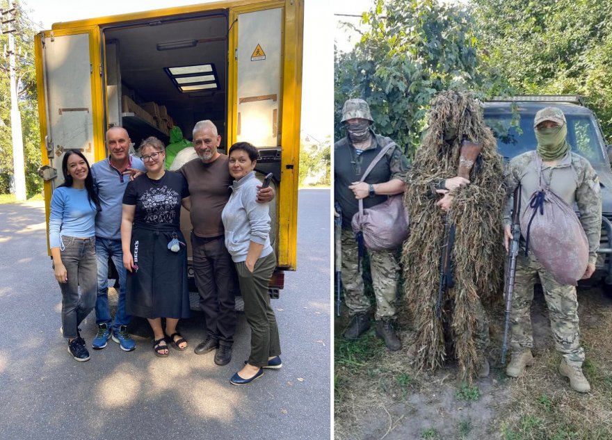 Маскування для військових: Понад тисячу кікімор та нашоломників за пів року за новим методом плетіння Маскування для військових: Понад тисячу кікімор та нашоломників за пів року за новим методом плетіння