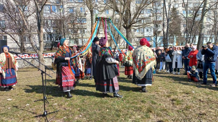 На благодійному етнофестивалі «Бориспільська весна» святкували Колодія На благодійному етнофестивалі «Бориспільська весна» святкували Колодія