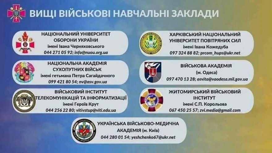 Отримання військової спеціальності та служба в ЗСУ 