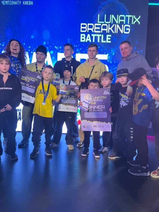 Школа брейкінгу Reborn Clan Breaking School в Борисполі:  успішні кроки на  всеукраїнському рівні