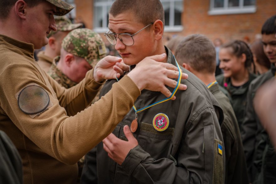 “Достойні нащадки козаків”: гвардійці допомогли в організації та проведенні військово-патріотичної гри “Сокіл” (“Джура”)