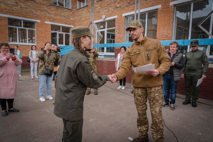 “Достойні нащадки козаків”: гвардійці допомогли в організації та проведенні військово-патріотичної гри “Сокіл” (“Джура”)