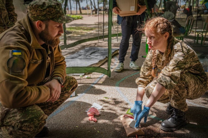 “Достойні нащадки козаків”: гвардійці допомогли в організації та проведенні військово-патріотичної гри “Сокіл” (“Джура”)