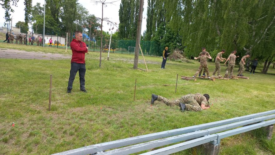 Шкільні рої Бориспільської громади виборювали першість у військово-патріотичній грі «Сокіл» («Джура»)