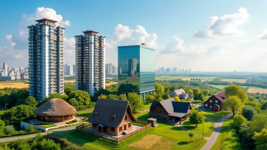 Ринок нерухомості в Борисполі: ціни, тенденції та перспективи Ринок нерухомості в Борисполі: ціни, тенденції та перспективи