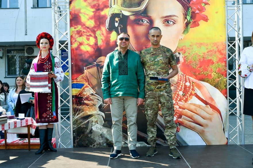 На Європейській площі Борисполя відбулися урочистості з нагоди Дня міста