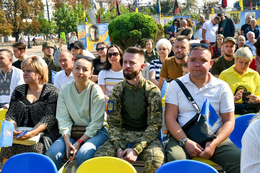 На Європейській площі Борисполя відбулися урочистості з нагоди Дня міста