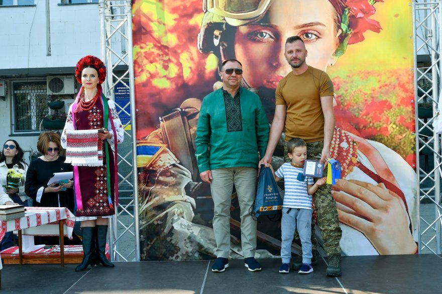На Європейській площі Борисполя відбулися урочистості з нагоди Дня міста