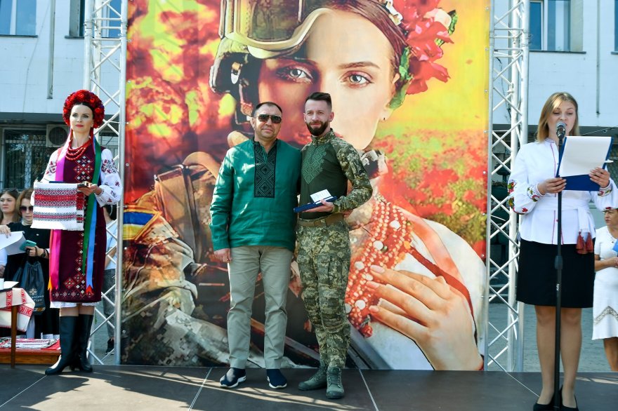 На Європейській площі Борисполя відбулися урочистості з нагоди Дня міста