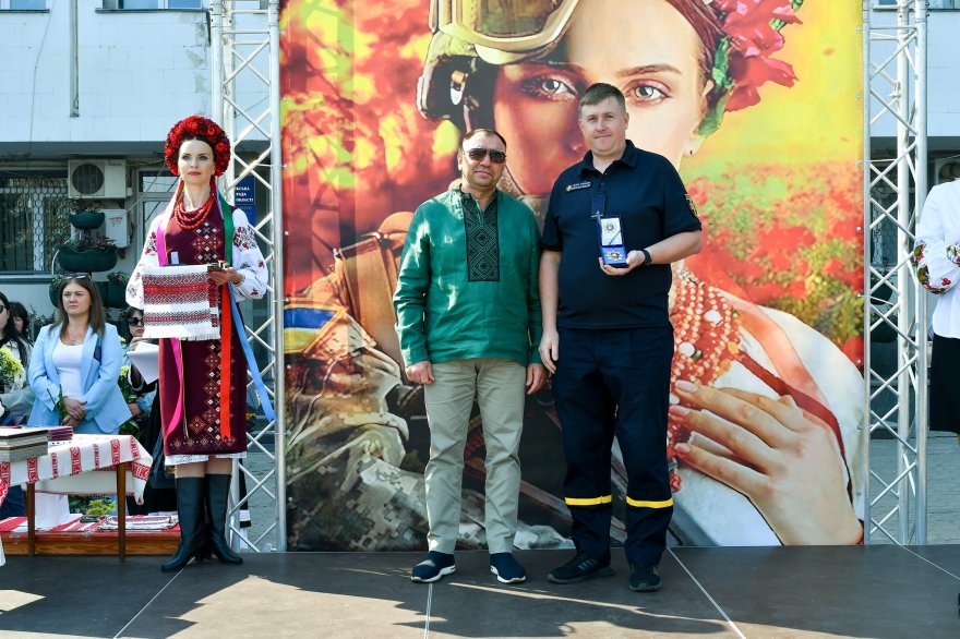На Європейській площі Борисполя відбулися урочистості з нагоди Дня міста