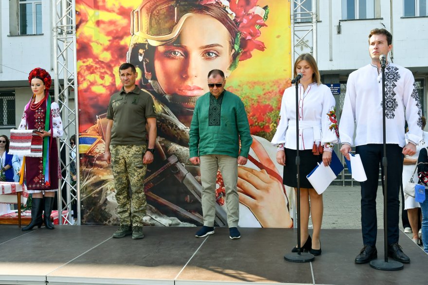 На Європейській площі Борисполя відбулися урочистості з нагоди Дня міста