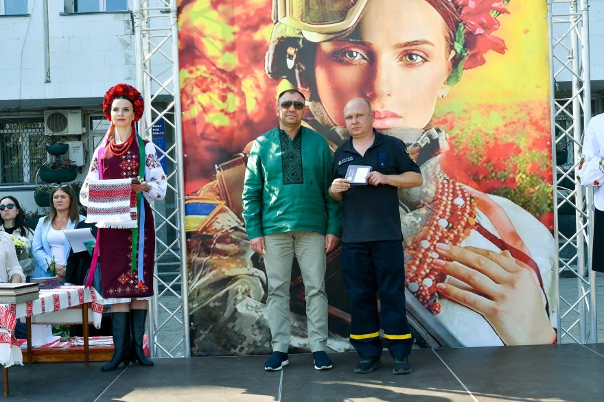 На Європейській площі Борисполя відбулися урочистості з нагоди Дня міста