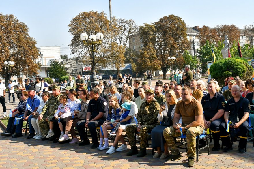 На Європейській площі Борисполя відбулися урочистості з нагоди Дня міста