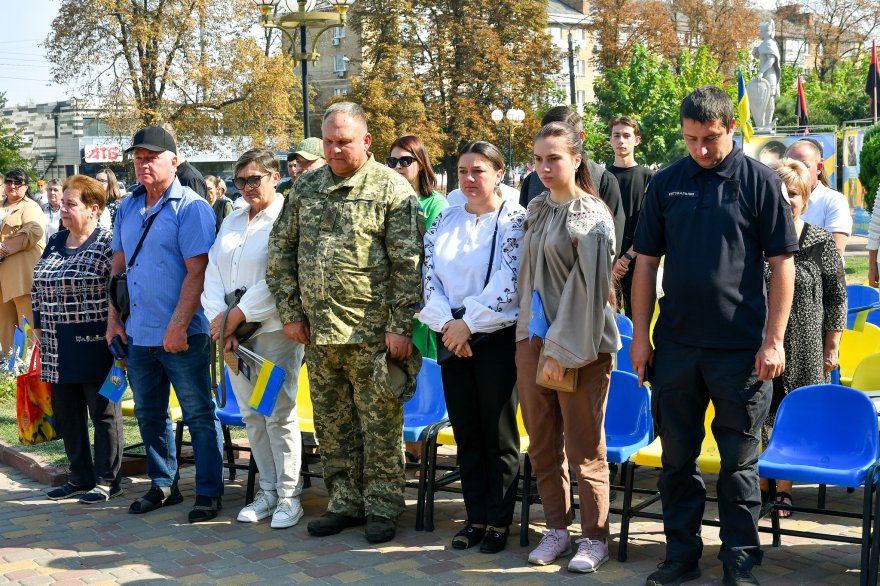 На Європейській площі Борисполя відбулися урочистості з нагоди Дня міста