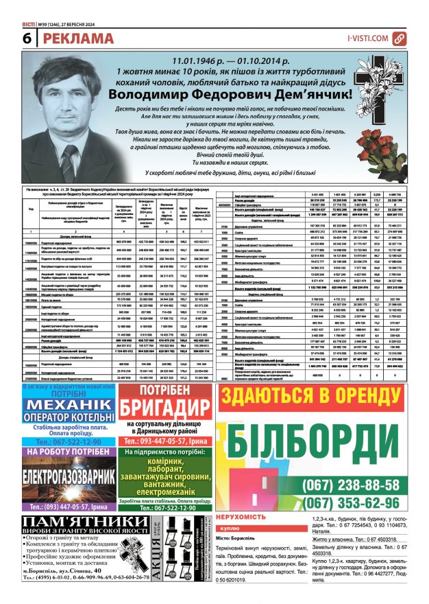 Прочитати свіжий номер газети ви можете в електронному форматі