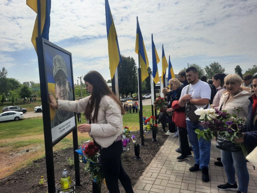 В Іванкові відбулося відкриття Алеї пам’яті В Іванкові відбулося відкриття Алеї пам’яті