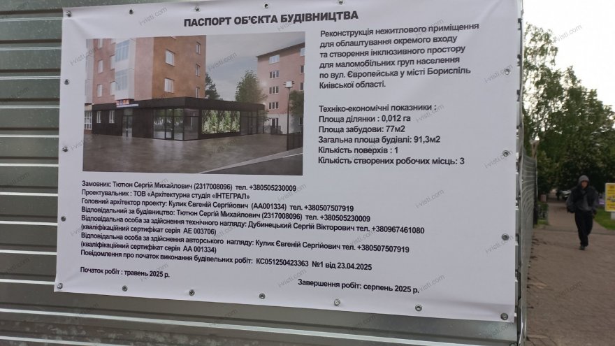 На розі вулиць Європейська та Київський Шлях ведеться реконструкція магазину «СОТА» На розі вулиць Європейська та Київський Шлях ведеться реконструкція магазину «СОТА»