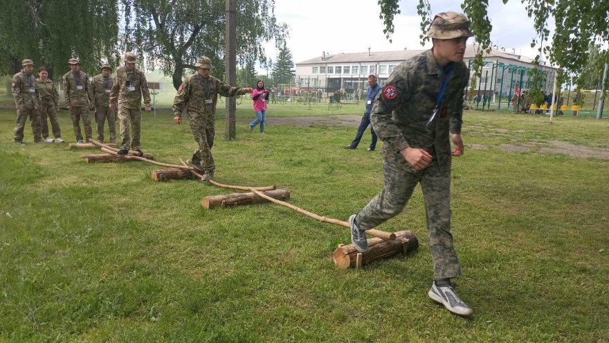 Гра «Сокіл» («Джура») у старшій віковій категорії — умови етапів наближені до бойових