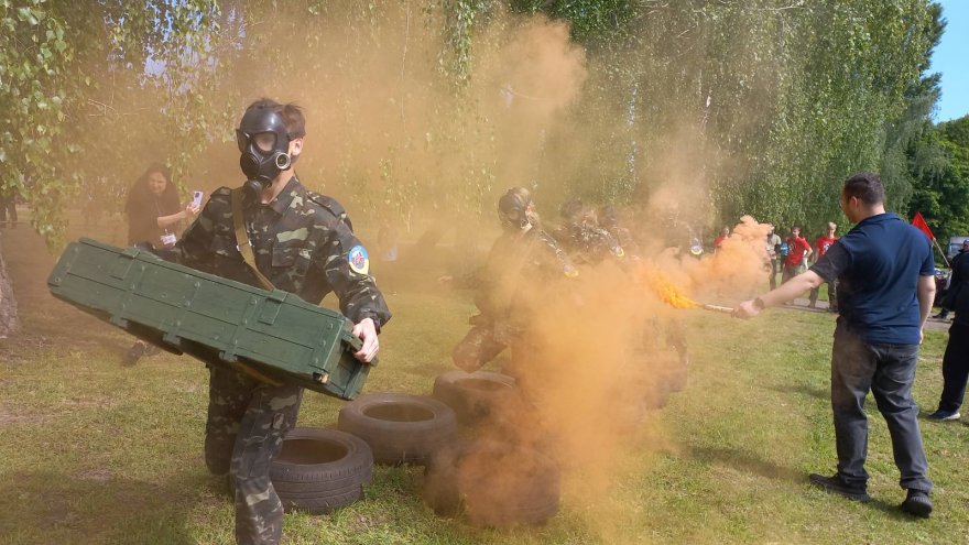 Гра «Сокіл» («Джура») у старшій віковій категорії — умови етапів наближені до бойових