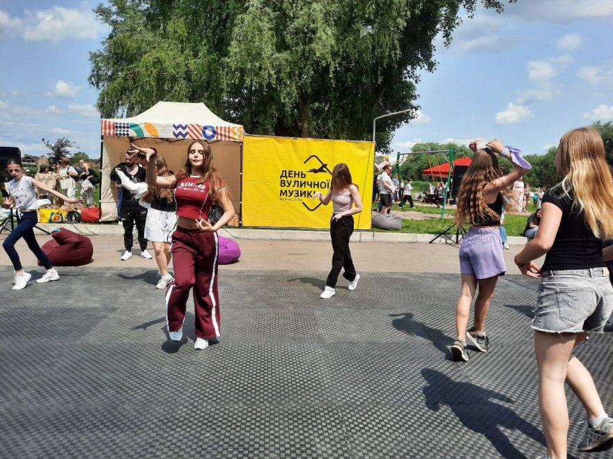 У Борисполі відбувся День вуличної музики