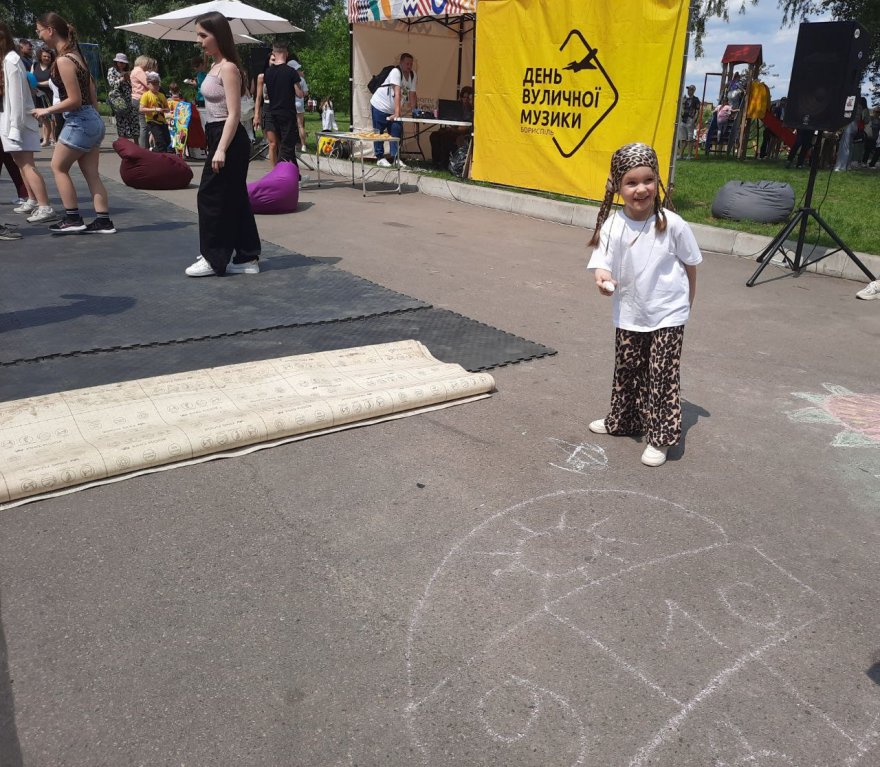 У Борисполі відбувся День вуличної музики