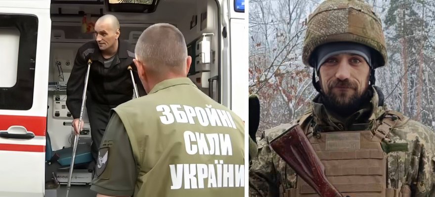 Родина з Борисполя дочекалась повернення з полону Олега Біленка