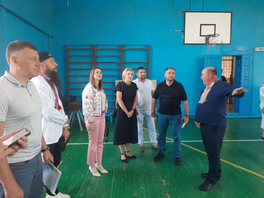 Відкриття Алеї героїв в Глибокому та зустріч представників Бориспільської міської ради з громадою Відкриття Алеї героїв в Глибокому та зустріч представників Бориспільської міської ради з громадою