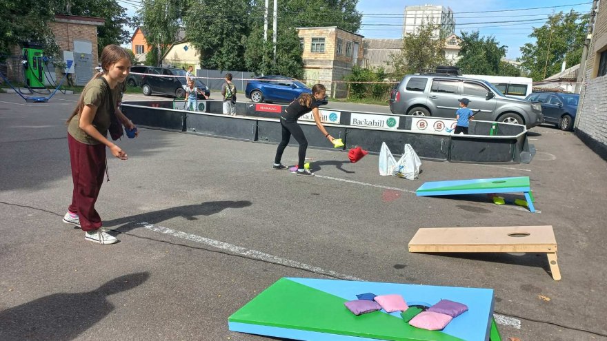 У Борисполі відсвяткували День спорту У Борисполі відсвяткували День спорту