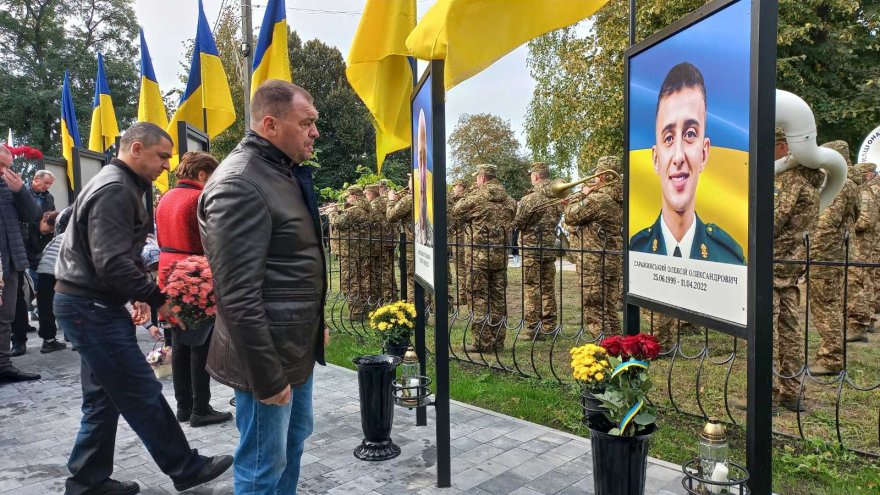У свято Покрови Пресвятої Богородиці у селі Кучаків відкрили Алею Слави У свято Покрови Пресвятої Богородиці у селі Кучаків відкрили Алею Слави