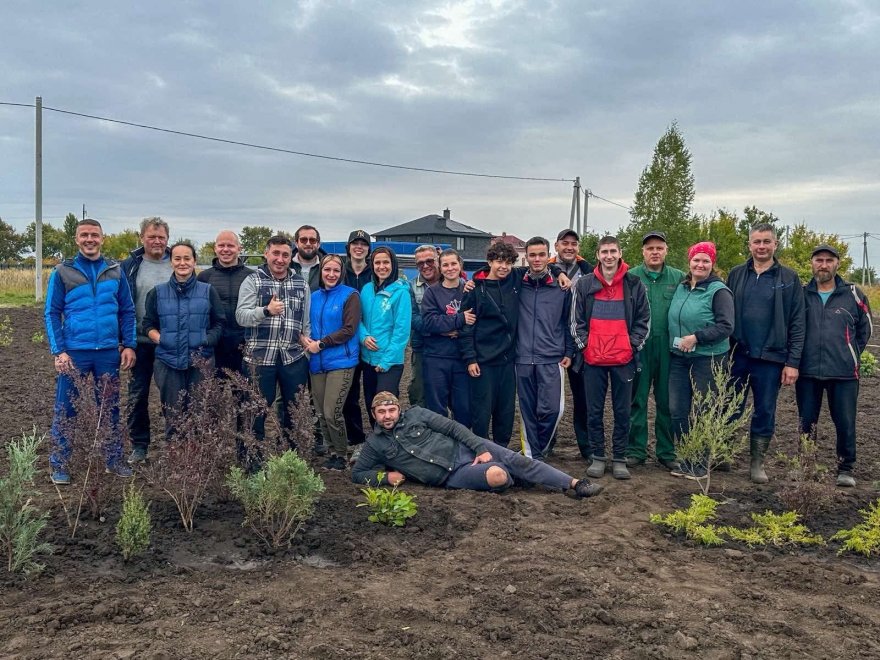 На околицях Борисполя посадили парк