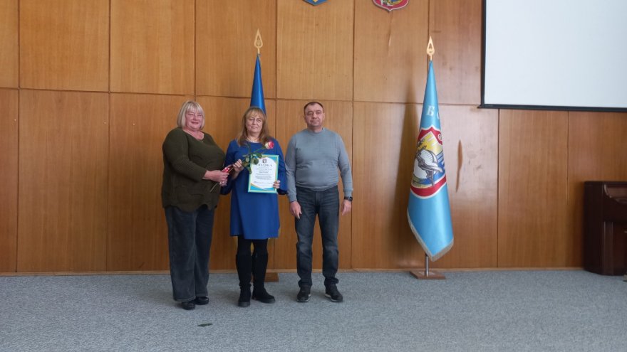 Працівників соціальної сфери Борисполя привітали з професійним святом