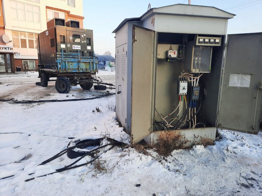 ЖК «Вишиванка» заживили від потужного генератора, на черзі інші будинки ЖК «Вишиванка» заживили від потужного генератора, на черзі інші будинки